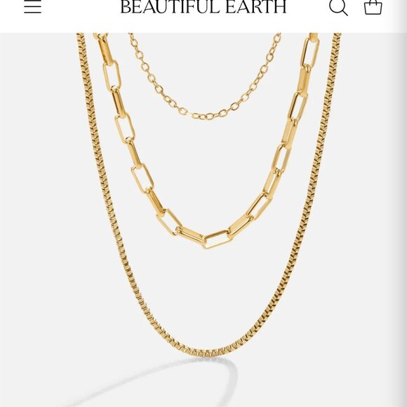 Layered necklace - Picture 1 of 5